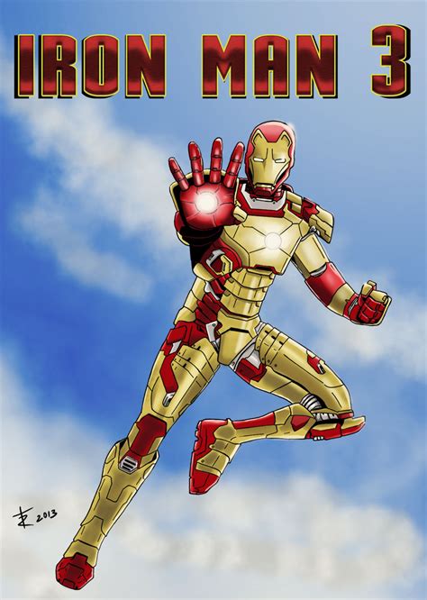Iron Man 3 Tribute By Rafgraphicart On Deviantart