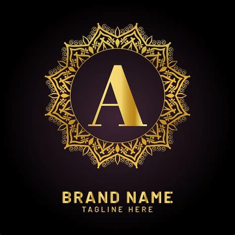 Premium Vector Luxury Letter A Logo With Golden Color