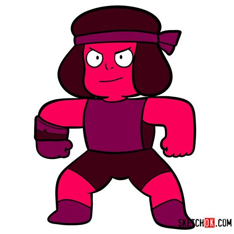 How To Draw Ruby Steven Universe Sketchok Easy Drawing Guides 65331 The Best Porn Website