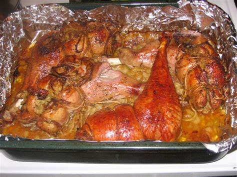 Stuffed Turkey Legs Recipe By Valoyd Cookeatshare