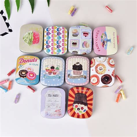 Maybe you would like to learn more about one of these? Colorful mini tin box Sealed jar packing boxes jewelry ...