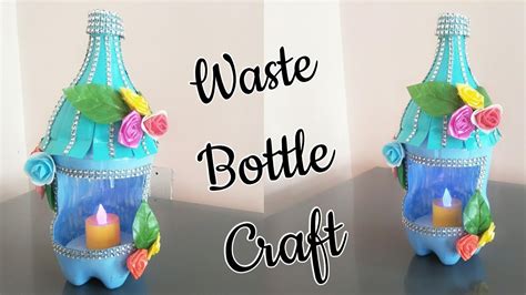 Waste Plastic Bottle Craft Ideasbest Use Of Waste Plastic