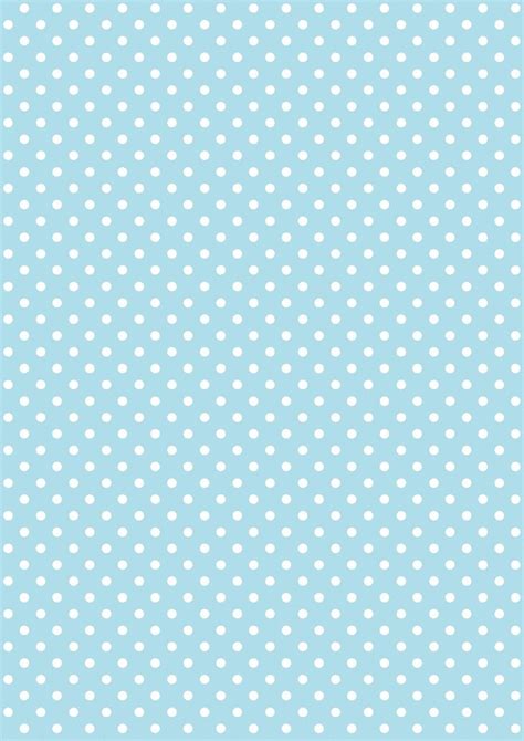 Free Digital Polka Dot Scrapbooking Paper Baby Blue Pünktchenpapier