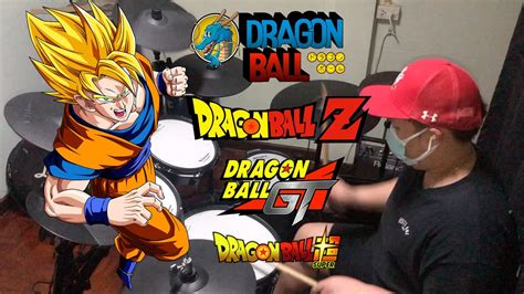 ตีกลอง Dragonball ทุกภาค Dragon Ball Drum Medley Drum Cover By Ten