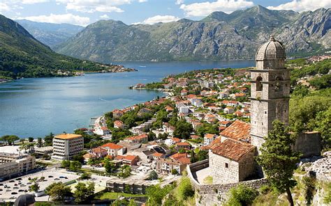Online Crop Hd Wallpaper View Of Kotor And The Boka Kotor Montenegro