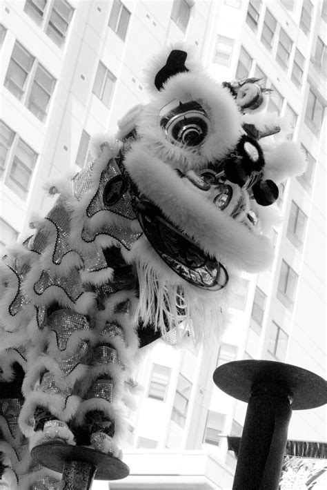 Chinese Lion Dance On Stilts Flickr