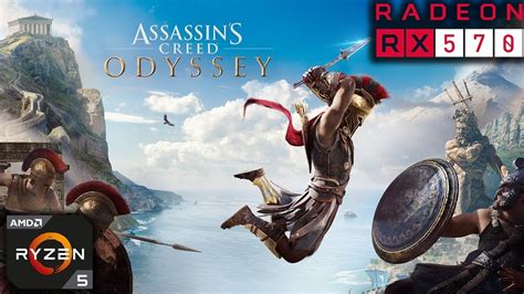 Assassin S Creed Odyssey RX 570 8 GB Ryzen 5 2600 High YouTube