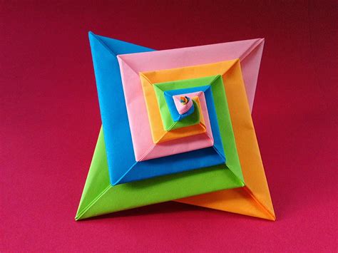 3simple Origami Spiral Burbujas Ideas