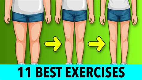 1 Minute Exercises To Get Skinny Legs Youtube Exercises To Slim Legs Without Building Muscle