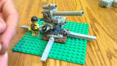Lego German Ww2 88 Flak Artillery Gun Youtube