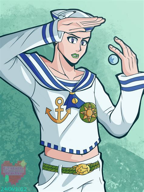 Josuke Higashikata Jojolion By Pixelatedheartsy On Deviantart