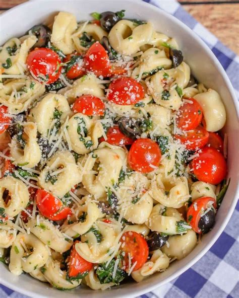 Delish Tortellini Salad Recipes Cook Clean Repeat