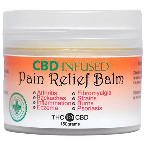 Cbd Pain Relief Balm Grownmedz