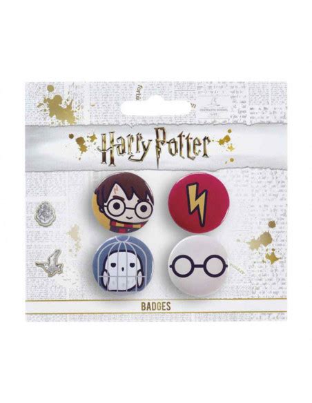 Harry Potter Cutie Button Badge Set Adrion Ltd