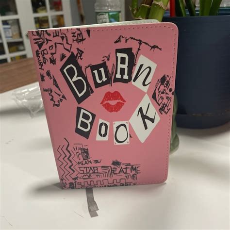 Burn Book Notebook Etsy