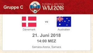 Im tor der schweizer bleibt yann sommer, der nach der. Dänemark - Australien WM Gruppe C: Aufstellungen, Quoten ...