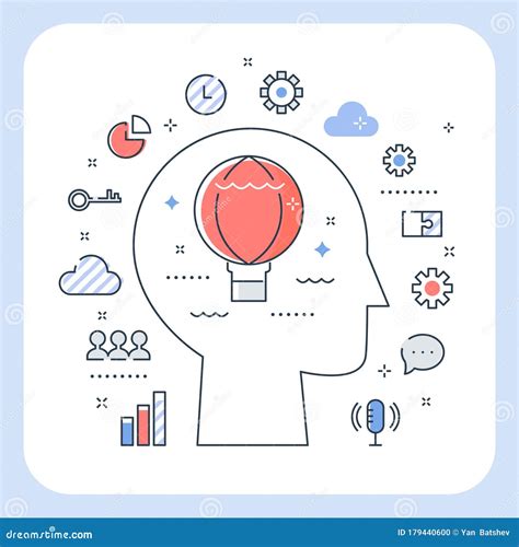 Growth Mindset Development And Learning Concept Illustration Vector