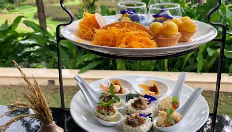 Classic And Thai Afternoon Tea At Khao By Four Seasons Resort In Chiang