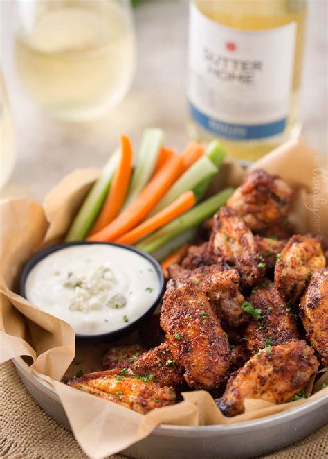 Reseal and shake to coat. Epic Dry-Rubbed Baked Chicken Wings - The Chunky Chef