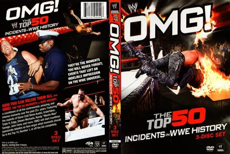 OMG The Top Incidents In WWE History Movie DVD Custom Covers WWE OMG DVD Covers