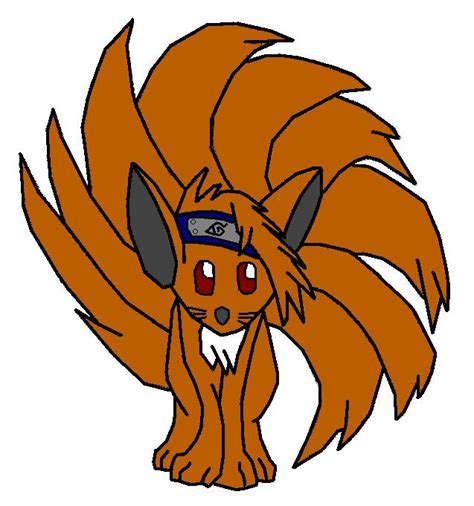 Nine Tailed Fox Demon Chibi By Redramifacation On Deviantart