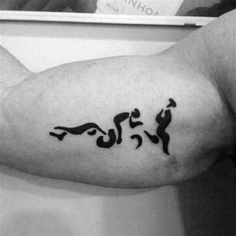 Running is like a therapy for most runners, but a lot cheaper. 40 Running Tattoos For Men - Ink Design Ideas In Motion