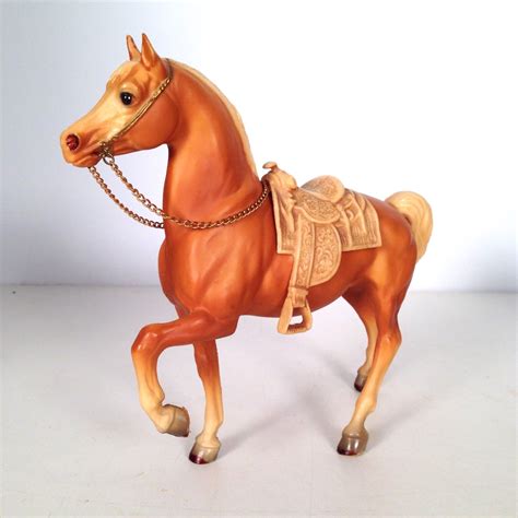 Vintage Toy Horse Breyer Prancing Western Stallion Horse Etsy