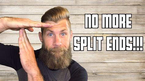 How to End Beard Split Ends!!! - YouTube