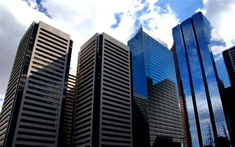 무료 이미지 건축물 지평선 시티 마천루 고층 건물 도시 풍경 도심 경계표 정면 탑 블록 캐나다 유리 벽