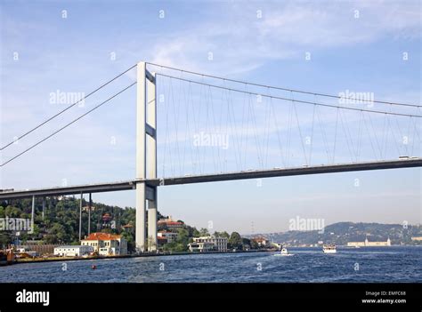 Bosphorus Bridge Also Called The First Bosphorus Bridge Over The
