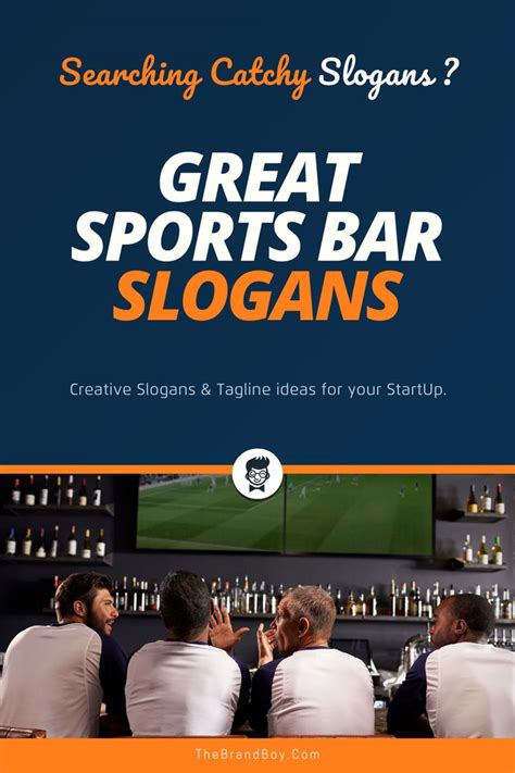 Great Sports Bar Slogans And Taglines Thebrandboy Com Slogan