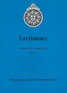 Using lectionary resources in logos bible software the readings are arranged by calendar date and the book automatically opens at the next set of readings. Lectionary 2018 available - Anglican Church of Southern Africa