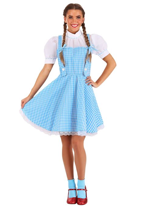 定番日本製 Wizard of Oz Dorothy Plus Costume オズドロシー大人用プラスコスチュームの魔法使いハロウィン
