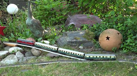 Eisenbahn im garten so bringen sie bewegung in. Eisenbahn Märklin H0 im Garten ~ Speicherfund Testfahrt 10 ...