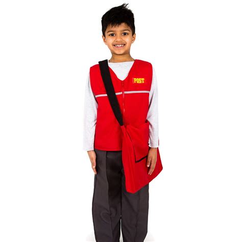 Buy Postal Worker Fancy Dress Kids Costume 5 7 Years Dress Up Unisex