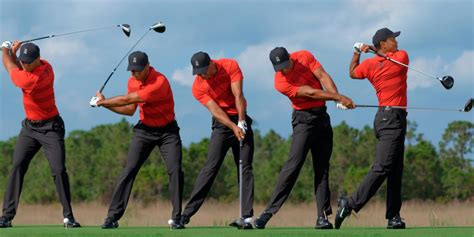 Swing Sequence Tiger Woods Instruction Golf Digest