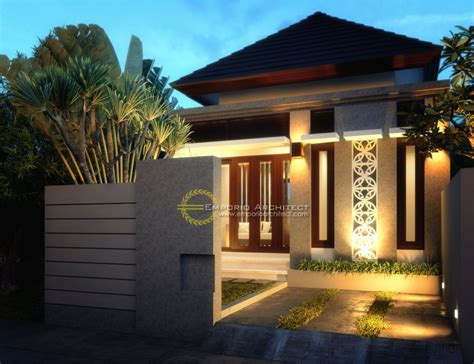 Kumpulan gambar desain rumah minimalis modern terbaru. Desain Nuansa Bali Residence