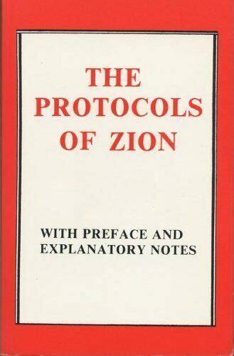 The Protocols Of The Learned Elders Of Zion By Sergiei Nilus And Victor