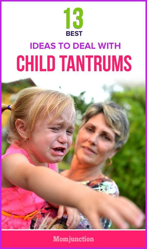 How To Deal With Kids Tantrums Tantrum Kids Temper