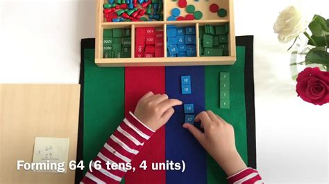 Learning Addition Using Montessori Stamp Game Youtube