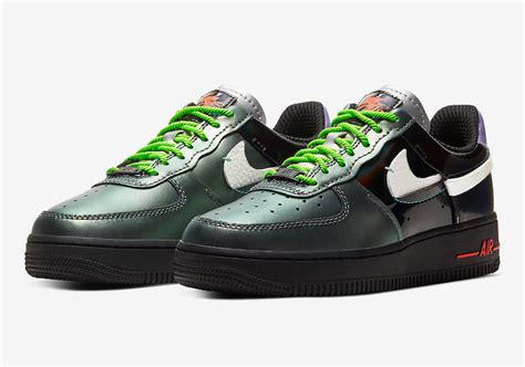 Nike Sort Un Nouveau Coloris De La Air Force 1 Vandalized Pour Halloween