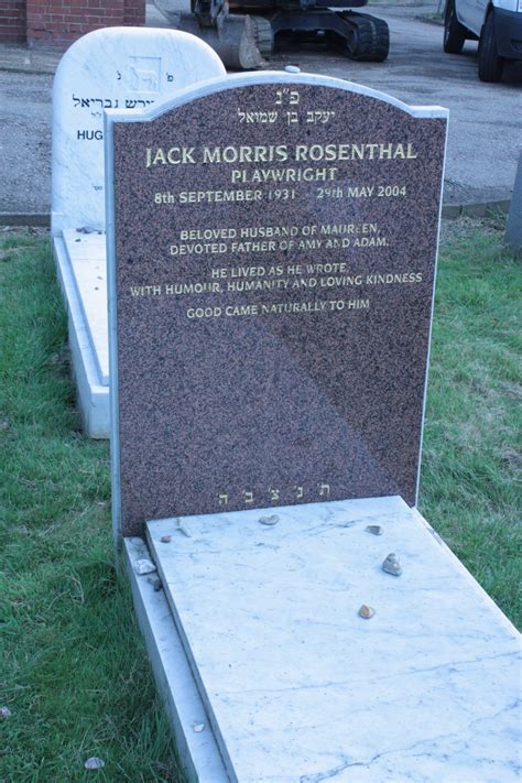 Filejack Rosenthals Grave Golders Green London Wikimedia Commons