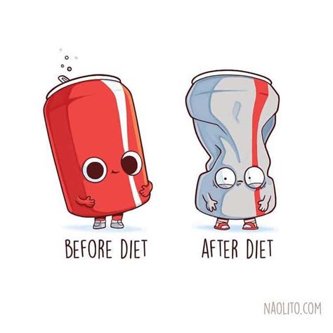 Cute Cartoon Drawings Illustrate Relatable Before And After Scenarios