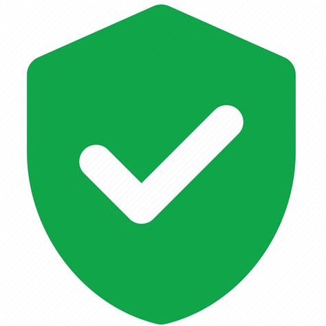 Sheild Success Tick Trust Verification Verified Verify Icon