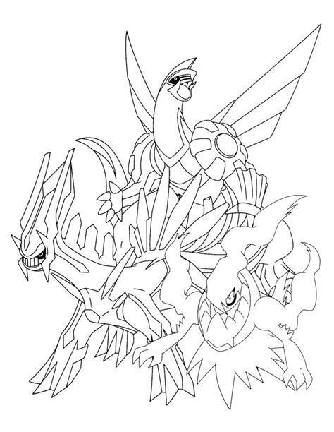 Dialga Coloring Pages Coloring Pages Kids