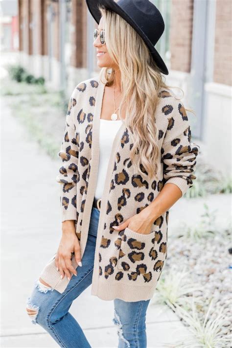 10 Ways To Wear A Leopard Cardigan Classy Yet Trendy
