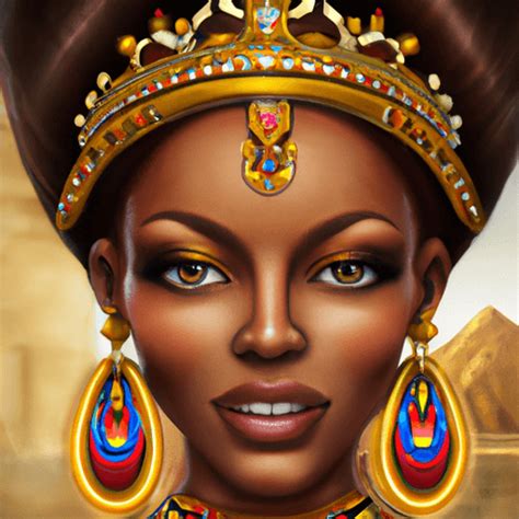 Brown Skin Egyptian Princess · Creative Fabrica