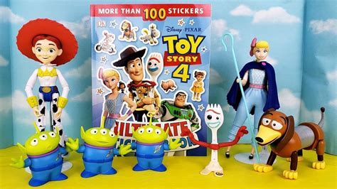 Toy Story 4 Ultimate Sticker Collection Book With Forky And Bo Peep