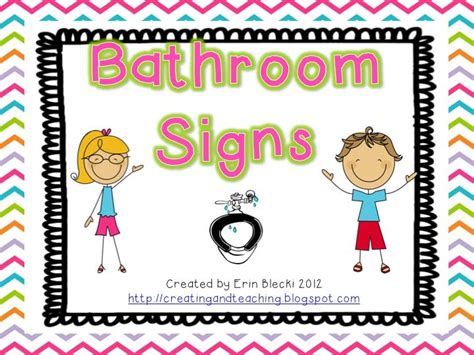 Free Bathroom Sign Download Girls Boys And Bathroom Signs Included