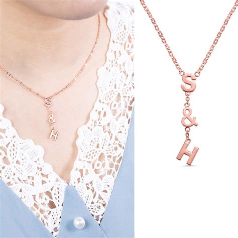 Personalized Initial Necklace For Her Getnamenecklace